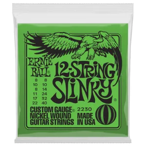 Ernie Ball 2230 (8-40) Комплект струн для 12-струнной электрогитары (8-40).