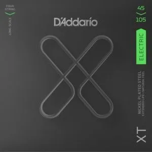 D'Addario XTB45105 (45-105) Комплект струн для бас-гитары.