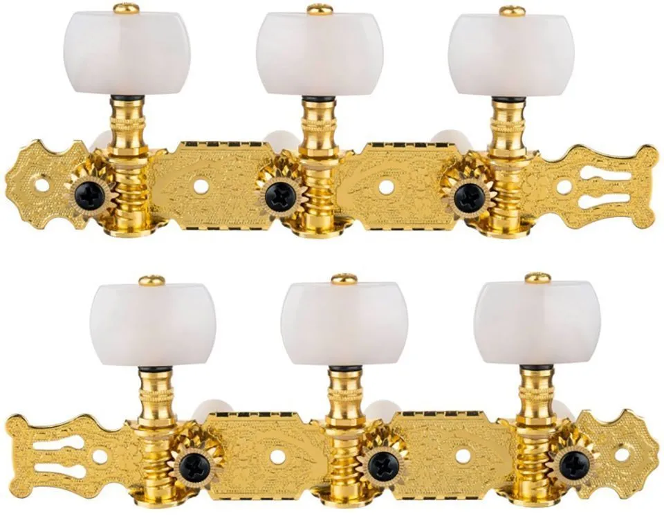 Alice AO-020B1P Комплект колков на планке для классической гитары.