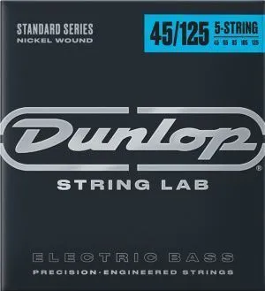 Dunlop DBN45125 (45-125) Комплект струн для 5-струнной бас-гитары.