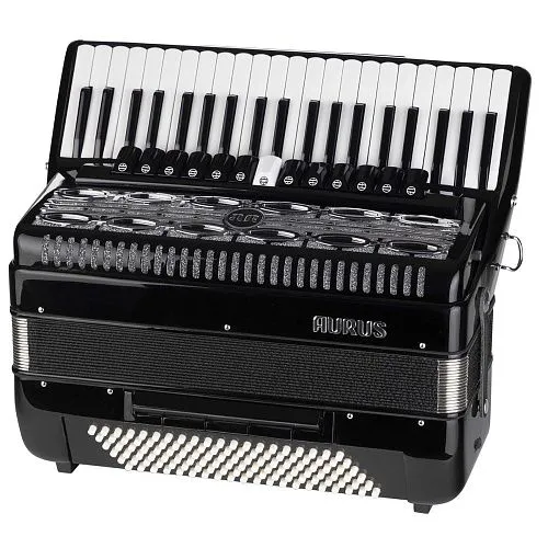 Aurus JH2021-Black Аккордеон 34/72/7/2, черный, с футляром.