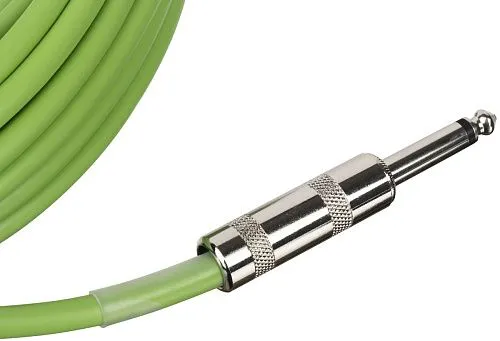 Foix XS06-GR Кабель инструментальный, 6 м, зеленый.