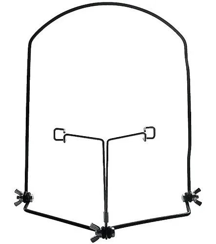 Dunlop HH-1 Держатель для губной гармошки с зажимами из нержавеющей стали.