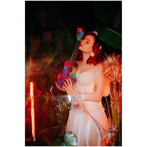 Flight TUS Alyona Shvetz Toxic Укулеле Travel, подписная.