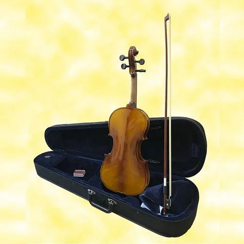 Brahner BV-412 3/4 Скрипка в комплекте: кейс, смычок, канифоль.