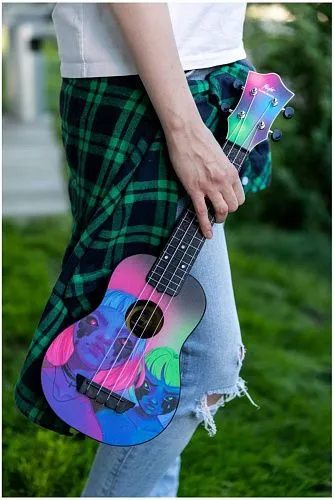 Flight TUS Alyona Shvetz Toxic Укулеле Travel, подписная.