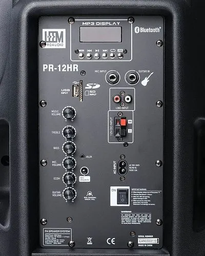 Leem PR-12HR Активная акустическая система с 2 радиомикрофонами, аккумуляторная.