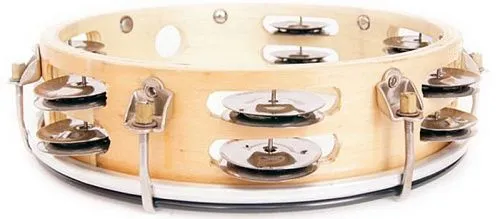 Dadi MT6-082W Тамбурин с пластиком круглый.