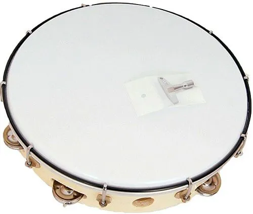 Dadi MT6-081W Тамбурин с пластиком.