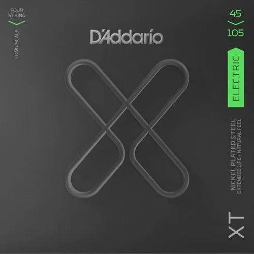 D'Addario XTB45105 (45-105) Комплект струн для бас-гитары.