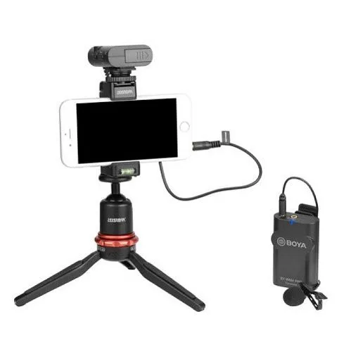 Boya BY-WM4 Pro Радиосистема с петличным микрофоном.