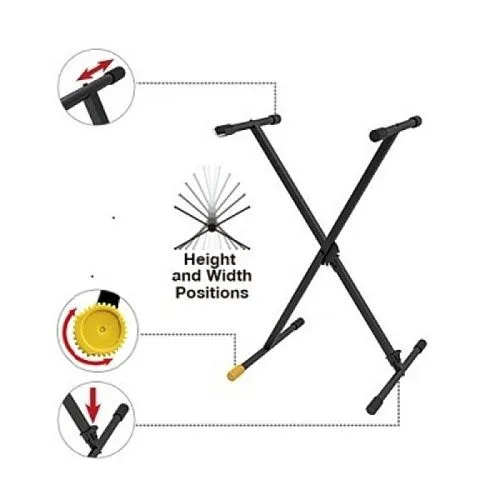 Hercules KS100B Стойка клавишная  Х-тип.