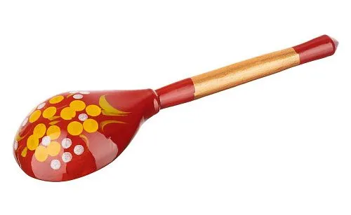 "Хохлома" LHL6801 Ложка деревянная столовая, роспись "Краснушка".