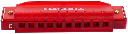 Cascha HH-2273 Fun Blues Губная гармошка, красная.