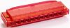 Hohner Translucent Red (M1110R) Губная гармошка.-0