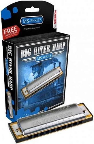 Hohner Big River Harp 590/20 D Губная гармошка.