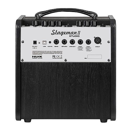 Nux AC-60 Stageman II Комбоусилитель для акустической гитары.