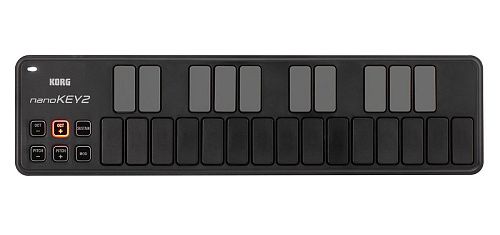 Korg Nanokey2-BK Портативный USB-MIDI-контроллер.