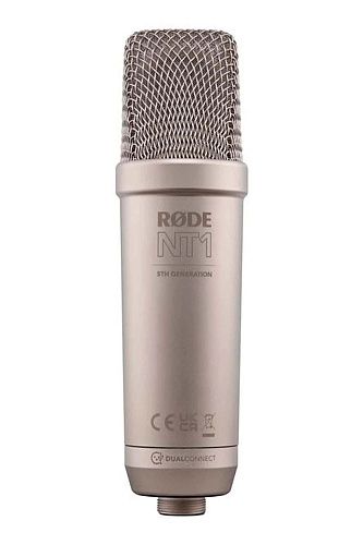 Rode NT1 5th Generation Silver Студийный конденсаторный микрофон.