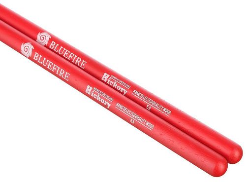 HUN 10104003 Colored Series Bluefire 5A Red Барабанные палочки, красные.