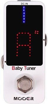 Mooer MTU1-Baby-tuner Высокоточный педальный тюнер.