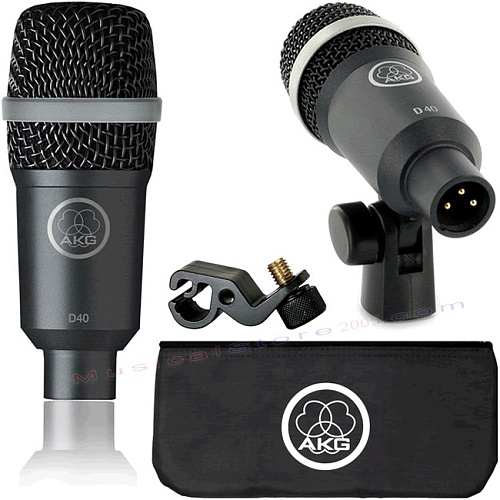 AKG D40 Инструментальный микрофон. Динамический.