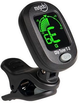 Musedo T-3 Тюнер цифровой гитарный на прищепке.