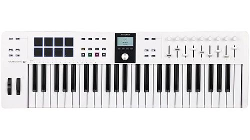 Arturia KeyLab Essential 49 mk3 White MIDI-клавиатура.