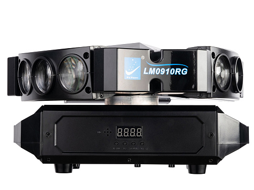 Big Dipper LM0910RG Моторизированный прожектор смены цвета (колорчэнджер) паук, с лазером.