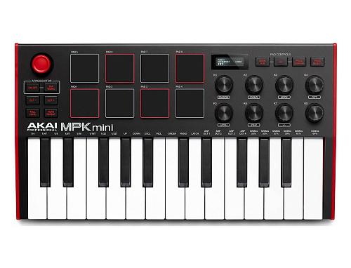 Akai Pro MPK Mini MK3 USB/MIDI-клавиатура.