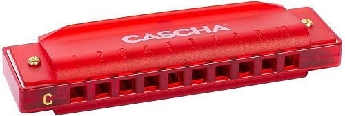 Cascha HH-2273 Fun Blues Губная гармошка, красная.