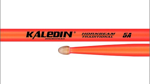Kaledin Drumsticks 7KLHBOR5A Orange 5A Барабанные палочки.