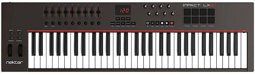 Nektar Impact LX 61+ USB MIDI клавиатура.