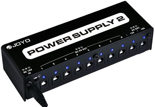 Joyo JP-02 Блок питания для педалей эффектов на 10 выходов.