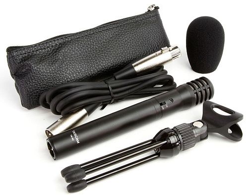 Tascam TM-60 Студийный конденсаторный микрофон, кардиоида, цвет черный.