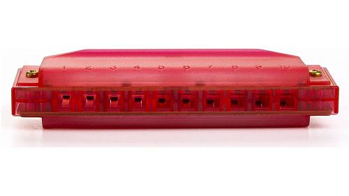 Hohner Translucent Red (M1110R) Губная гармошка.