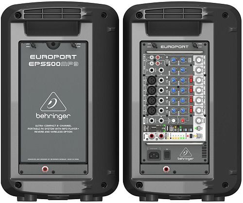 Behringer EPS500MP3 Ультракомпактная портативная система звукоусиления.