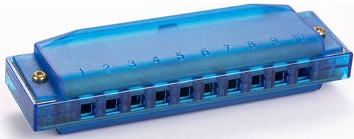 Hohner Translucent Blue (M1110B) Губная гармошка.