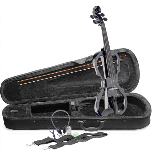 Stagg EVN X-4/4 MBK Электроскрипка 4/4.
